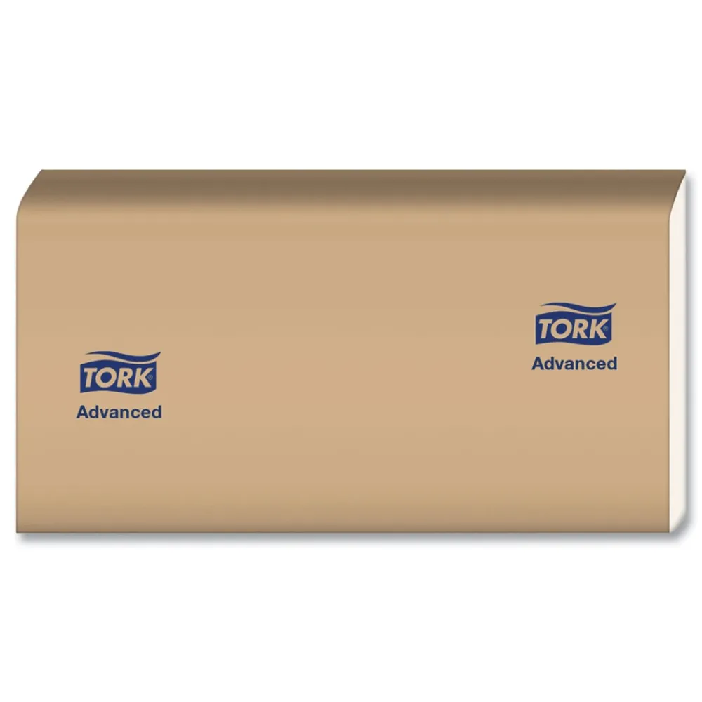 Clearance Advanced 9 x 9.5 1-Ply Multifold Hand Towel - White (16/Carton) Paper & Dispensers