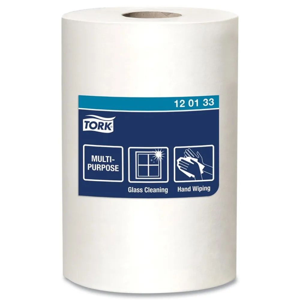 Discount Advanced 1-Ply 8.25 in. x 11.8 in. Centerfeed Hand Towels - White (6/Carton) Paper & Dispensers