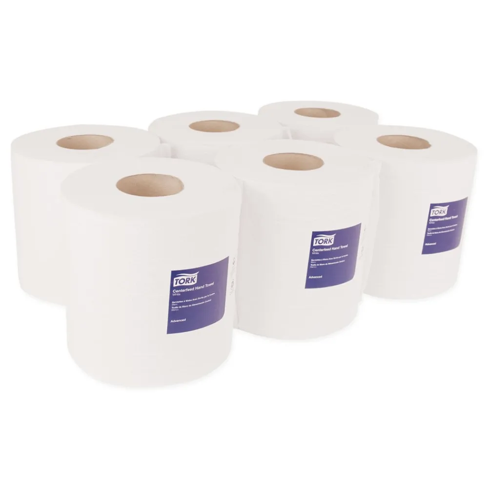 Sale Centerfeed 7.6 x 11.8 2-Ply Hand Towel - White (6/Carton) Paper & Dispensers