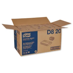 D820 1-Ply 13 in. x 12 in. Advanced Soft Minifold Dispenser Napkins White (6000/Carton) Paper & Dispensers