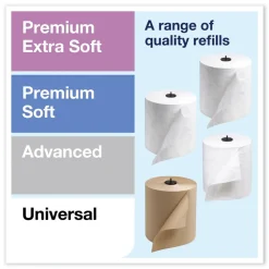 Clearance Elevation Matic 13.2 in. x 8.1 in. x 14.65 in. Hand Towel Roll Dispenser - Black (1/Carton) Cleaning & Janitorial Supplies