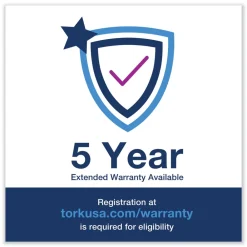 Clearance Elevation Matic 13.2 in. x 8.1 in. x 14.65 in. Hand Towel Roll Dispenser - Black (1/Carton) Cleaning & Janitorial Supplies