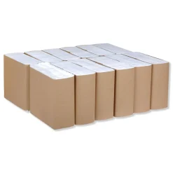 Hot N5181A 1-Ply 15 in. x 17 in. 1/8 Fold Universal Dinner Napkins - White (3000/Carton) Paper & Dispensers