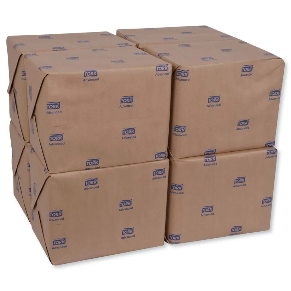 Hot NP5240C 2-Ply 15 in. x 16.25 in. Advanced Dinner Napkins - White (8/Carton) Paper & Dispensers