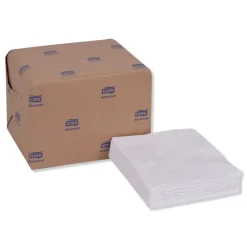 Hot NP5240C 2-Ply 15 in. x 16.25 in. Advanced Dinner Napkins - White (8/Carton) Paper & Dispensers
