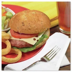 Hot NP5240C 2-Ply 15 in. x 16.25 in. Advanced Dinner Napkins - White (8/Carton) Paper & Dispensers