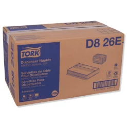 Hot 1-Ply 13 in. x 12 in. Advanced Soft Minifold Dispenser Napkins - Natural (6000/Carton) Paper & Dispensers