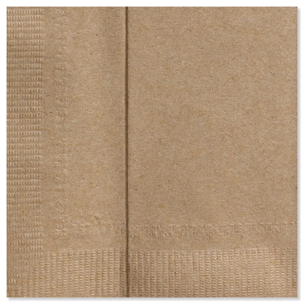 Hot 1-Ply 13 in. x 12 in. Advanced Soft Minifold Dispenser Napkins - Natural (6000/Carton) Paper & Dispensers