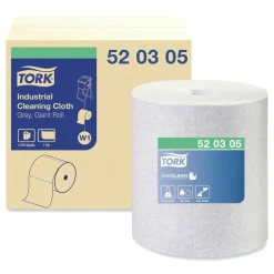 Sale 1-Ply 12.6 in. x 13.3 in. Industrial Cleaning Cloths - Gray (1/Carton) Cleaning & Janitorial Supplies