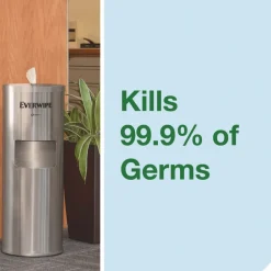 Discount 1-Ply 8 x 6 Disinfectant Wipe Jumbo Rolls - Lemon/White (2/Carton) Skin Care & Personal Hygiene