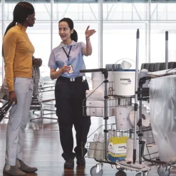 Discount 1-Ply 8 x 6 Disinfectant Wipe Jumbo Rolls - Lemon/White (2/Carton) Skin Care & Personal Hygiene