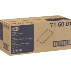 Clearance 1-Ply 11.5 x 17 LinStyle Valet Guest Towel - White (5/Carton) Cleaning & Janitorial Supplies