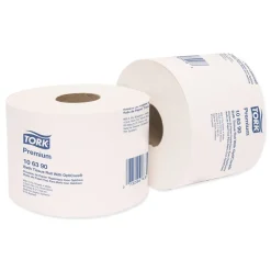 Discount 2-Ply Septic Safe Premium Bath Tissue Roll with OptiCore - White (36/Carton) Paper & Dispensers