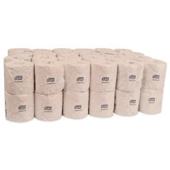 Hot TM1601A 2-Ply Universal Septic-Safe Bath Tissue - White (500 Sheets/Roll, 48 Rolls/Carton) Paper & Dispensers