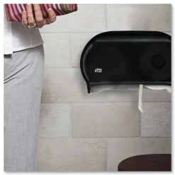 Hot TM1601A 2-Ply Universal Septic-Safe Bath Tissue - White (500 Sheets/Roll, 48 Rolls/Carton) Paper & Dispensers