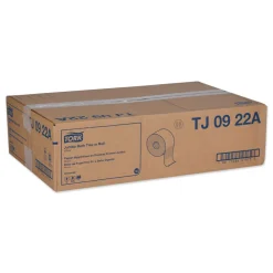 Hot Universal 3.48 in. x 1,000 ft. 2-Ply Septic Safe Jumbo Bath Tissue - White (12/Carton) Paper & Dispensers