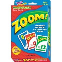 Zoom Math Card Game for Ages 9 and Up Cleaning & Janitorial Supplies
