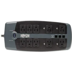 Best 10 AC Outlets 8 ft. Cord 2395 J Protect It! Surge Protector - Black Office Electronics & Batteries