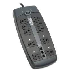Best 10 AC Outlets 8 ft. Cord 2395 J Protect It! Surge Protector - Black Office Electronics & Batteries