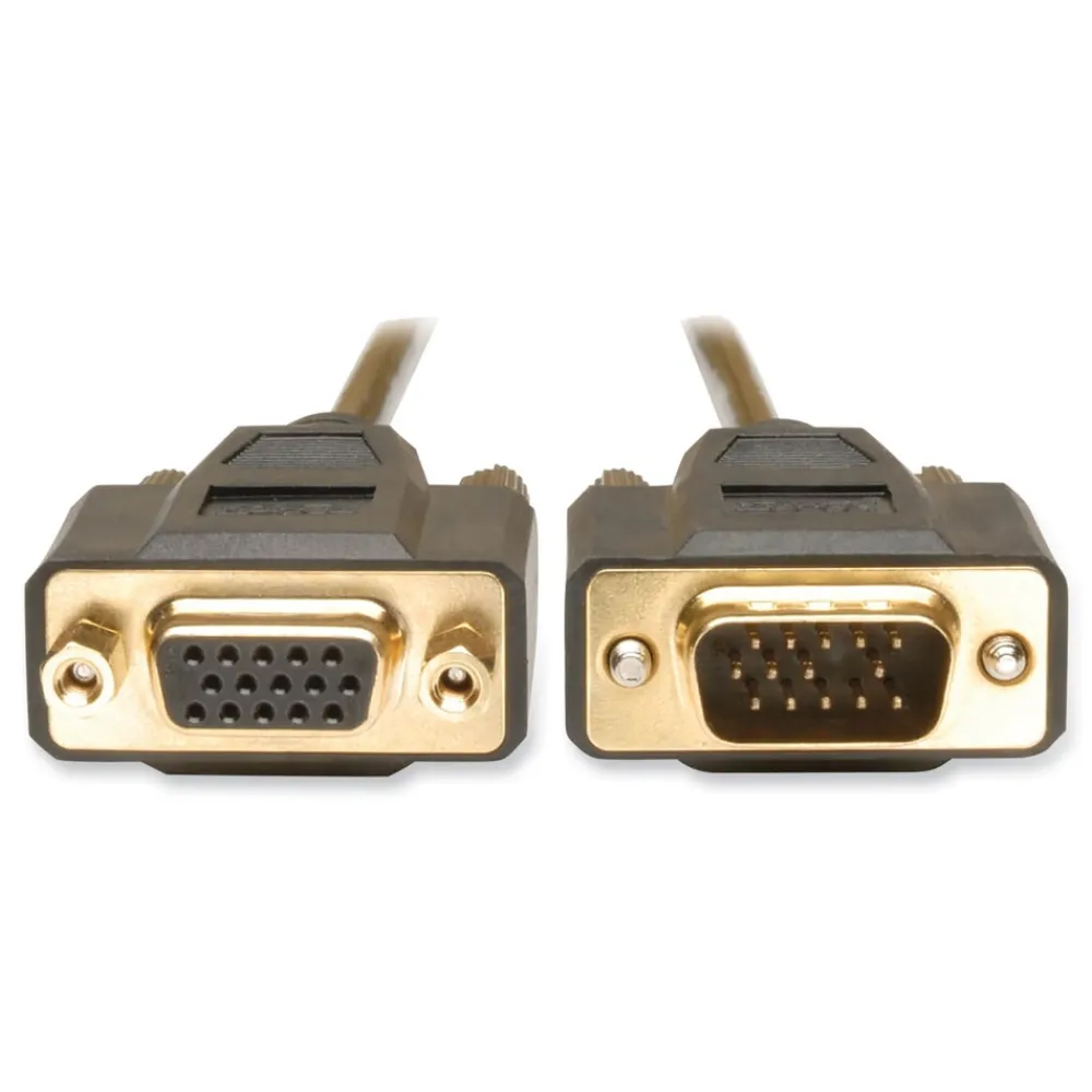 Online 10 ft. VGA Monitor Extension Cable - Black Office Electronics & Batteries