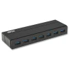 Hot 7 Ports Charging Hub 3.0 - Black Office Electronics & Batteries