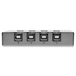 4 Ports USB 2.0 Printer/Peripheral Sharing Switch Office Electronics & Batteries