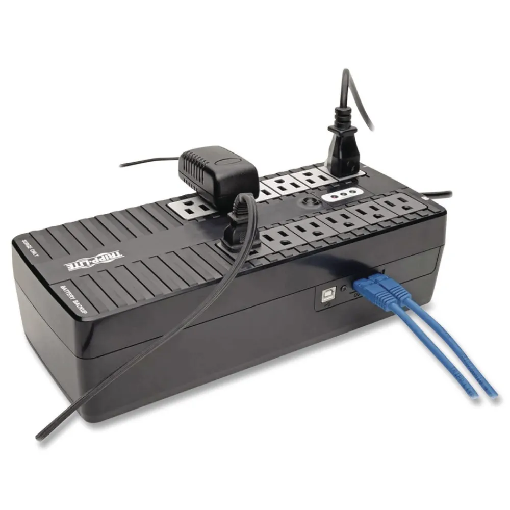 New Internet Office 750 VA 420 J Ultra-Compact 12-Outlet Desktop Standby UPS Office Electronics & Batteries