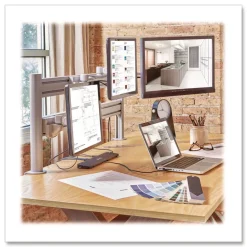 Online Slat Rail for Slat Wall System for 32-in TVs 3.39w x 1.8d x 41h Silver Supports 33 lb Desk Accessories & Office Organizers