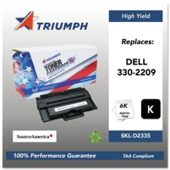 Outlet Remanufactured 330-2209 6,000 Page-Yield High-Yield Toner - Black Office Electronics & Batteries