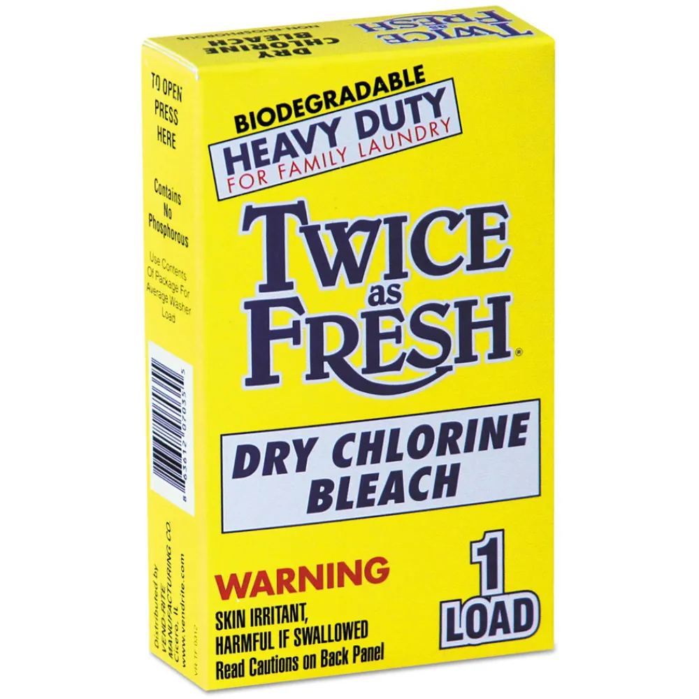 Online Heavy Duty 1 Load Coin-Vend Powdered Chlorine Bleach (100/Carton) Cleaning & Janitorial Supplies