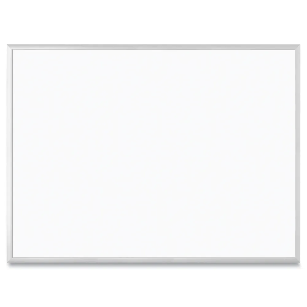 Sale 48 in. x 36 in. Magnetic Dry Erase Board - White Surface/Satin Aluminum Frame Office Presentation Supplies|Cleaning & Janitorial Supplies