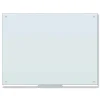 New 47 x 35 Glass Dry Erase Board - White Surface Office Presentation Supplies