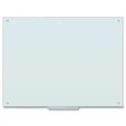 New 47 x 35 Glass Dry Erase Board - White Surface Office Presentation Supplies