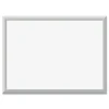 Clearance 23 x 17 Magnetic Dry Erase Board with Aluminum Frame - White Surface/Silver Frame Office Presentation Supplies