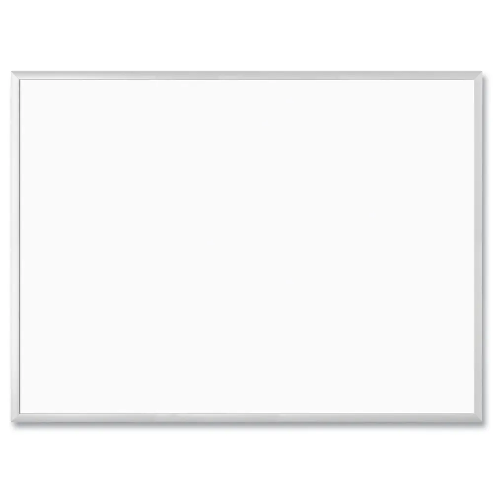 Discount 47 x 35 Melamine Dry Erase Board - White Surface/Silver Frame Office Presentation Supplies