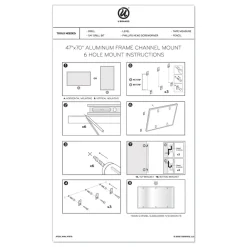 Online PINIT 72 in. x 48 in. Magnetic Dry Erase Board - White Surface/Satin Aluminum Frame Cleaning & Janitorial Supplies