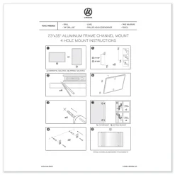 Discount PINIT 35 x 23 Magnetic Dry Erase Undated One Month Calendar - White Office Presentation Supplies