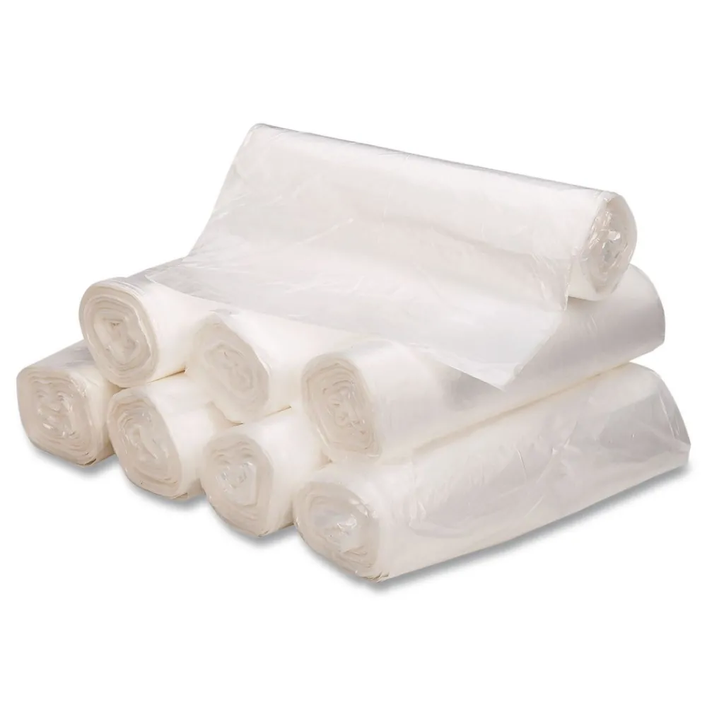 Outlet 1506824 24 in. x 24 in. 10-Gallon 8 mic. Can Liners - Natural (1000/Carton) Trash & Waste Bins