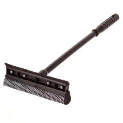 Clearance 8 in. Rubber Blade Auto Squeegee with Grip - Black (20/Carton) Cleaning & Janitorial Supplies