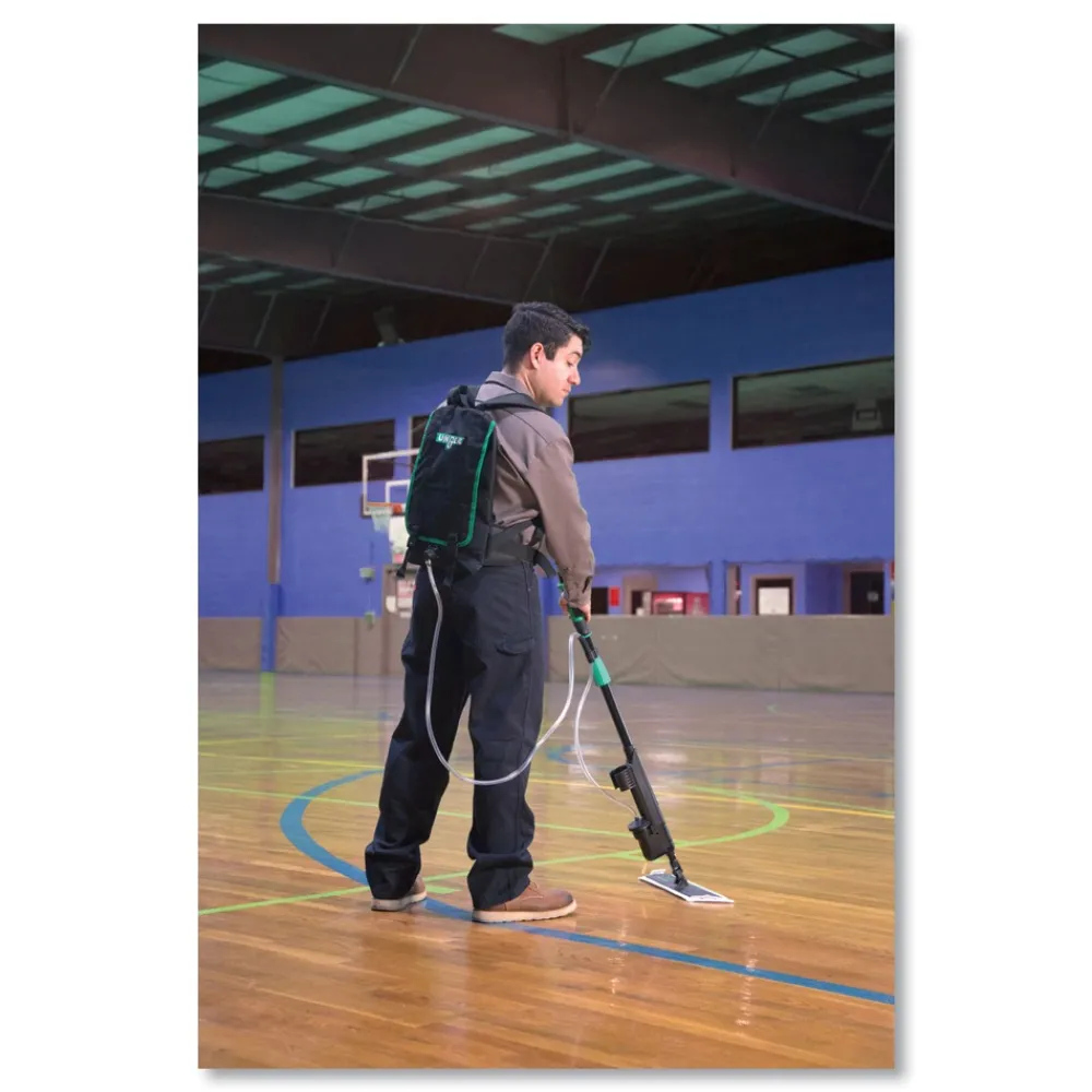 Clearance Excella 20 in. Head Floor Finishing Kit - Black/Green Cleaning & Janitorial Supplies