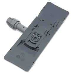 New EZ Flat Mop Holders, Plastic Head, 16-in, Gray Cleaning & Janitorial Supplies