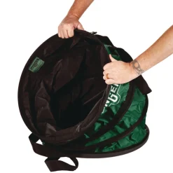 Outlet Nifty Nabber 40 Gallon Nylon Bagger - Green Trash & Waste Bins