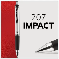 New 207 Impact RT Gel Bold 1 mm Conical Tip Pen Refills - Black Ink (2/Pack) Pens, Pencils & Markers