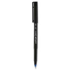 ONYX Extra-Fine 0.5 mm Roller Ball Pen - Black/Blue Barrel (1-Dozen) Pens, Pencils & Markers