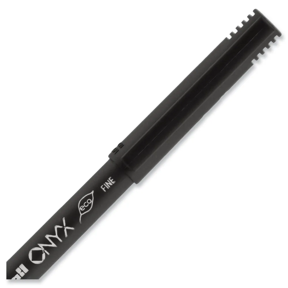 Hot ONYX Fine 0.7 mm Roller Ball Pen - Black/Red Barrel (1-Dozen) Pens, Pencils & Markers