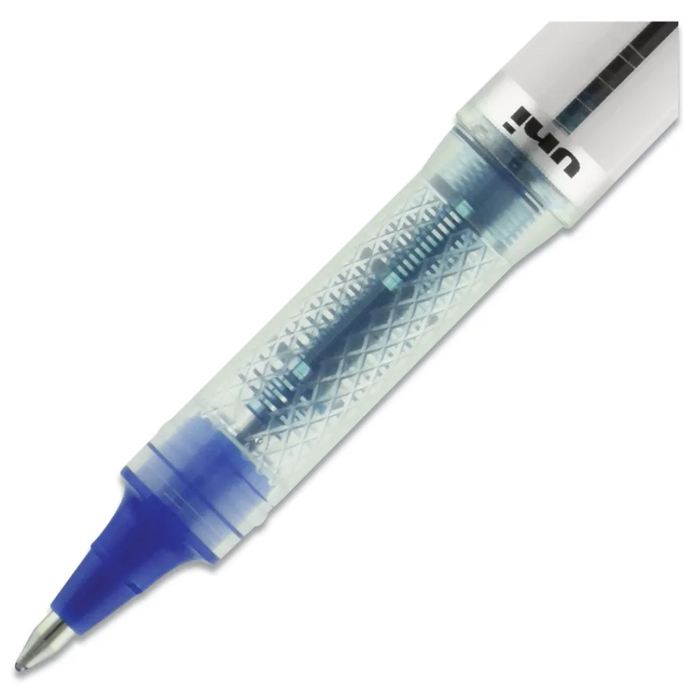 Sale VISION ELITE Bold 0.8 mm Hybrid Gel Pen - Blue Ink/White/Blue/Clear Barrel Pens, Pencils & Markers