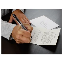 Sale VISION ELITE Bold 0.8 mm Hybrid Gel Pen - Blue Ink/White/Blue/Clear Barrel Pens, Pencils & Markers