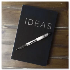 Sale VISION ELITE Bold 0.8 mm Hybrid Gel Pen - Blue Ink/White/Blue/Clear Barrel Pens, Pencils & Markers