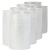 Outlet 24 in. x 50 ft. 0.19 in. Thick Bubble Packaging Perforated Every 24 in. - Clear (8/Carton) Mailing, Packing & Shipping