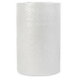 Outlet 24 in. x 50 ft. 0.19 in. Thick Bubble Packaging Perforated Every 24 in. - Clear (8/Carton) Mailing, Packing & Shipping